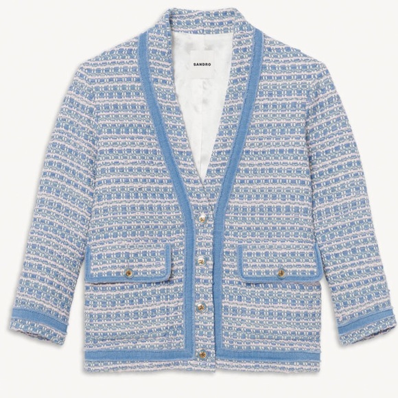 Sandro tweet jacket NWT